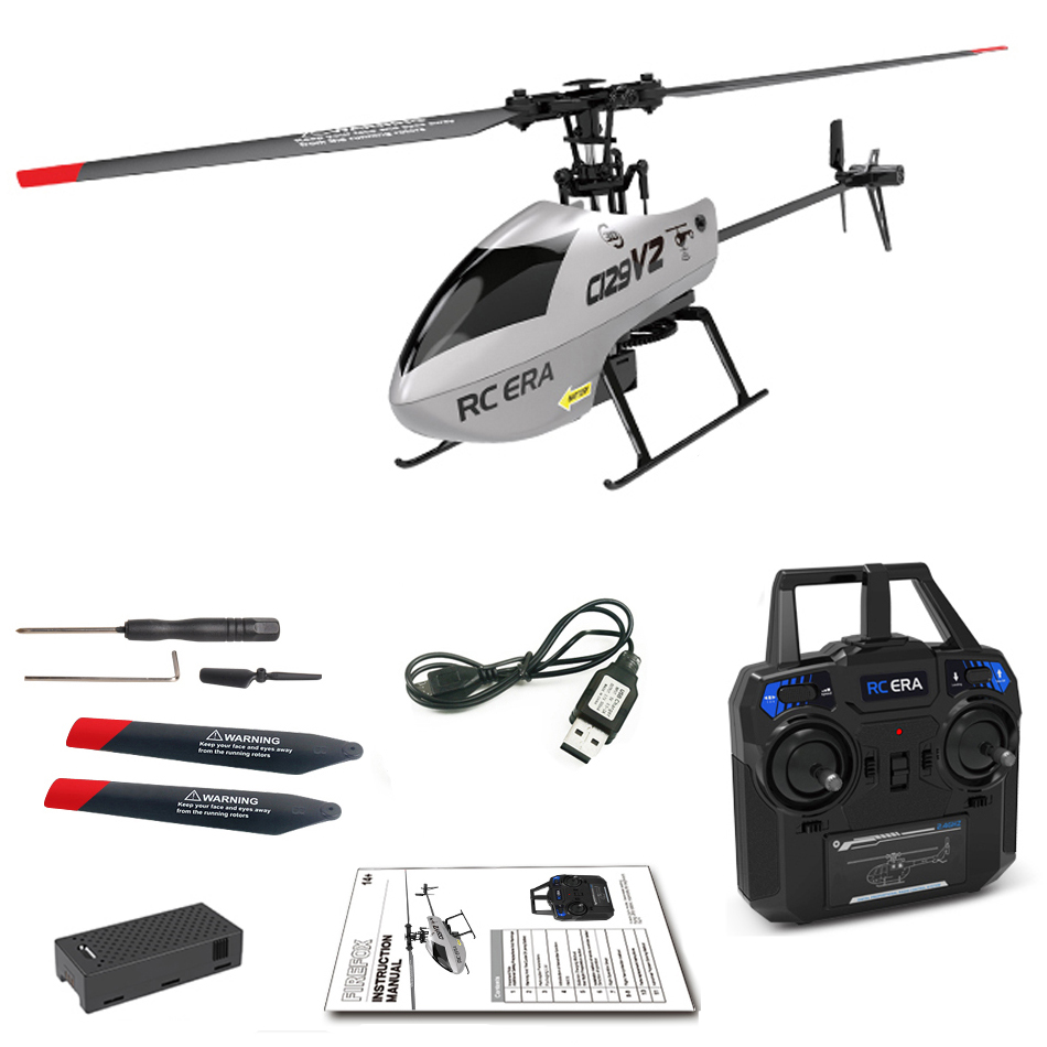 Rc Hobby Helicopter - Радиоуправляемый вертолет ERA C129 V2, 4