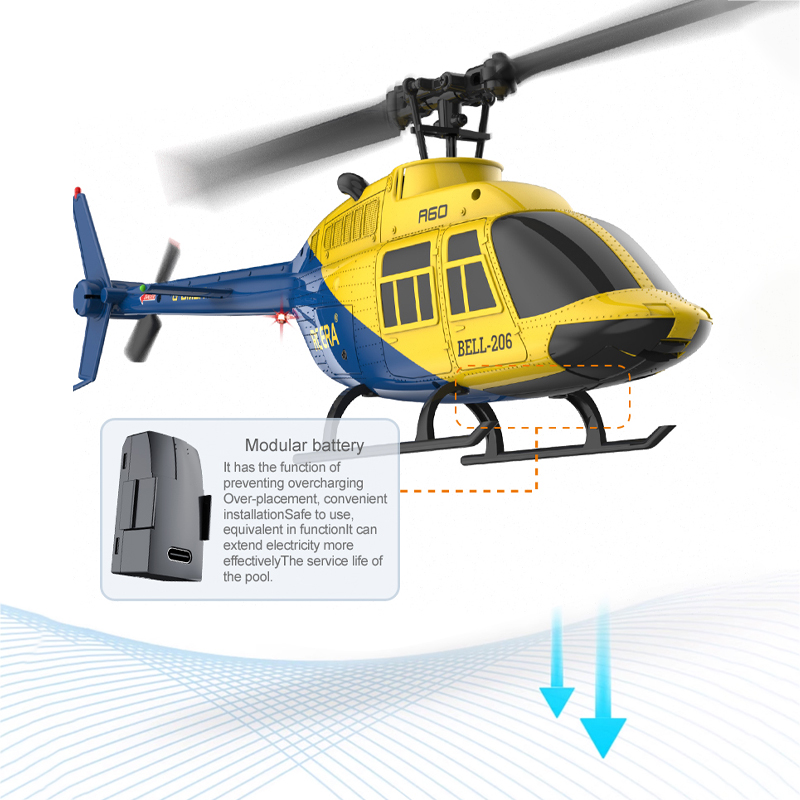A60 RC Вертолет 2,4G 6-Aixs Ги – обзор и цена Rc Hobby Helicopter