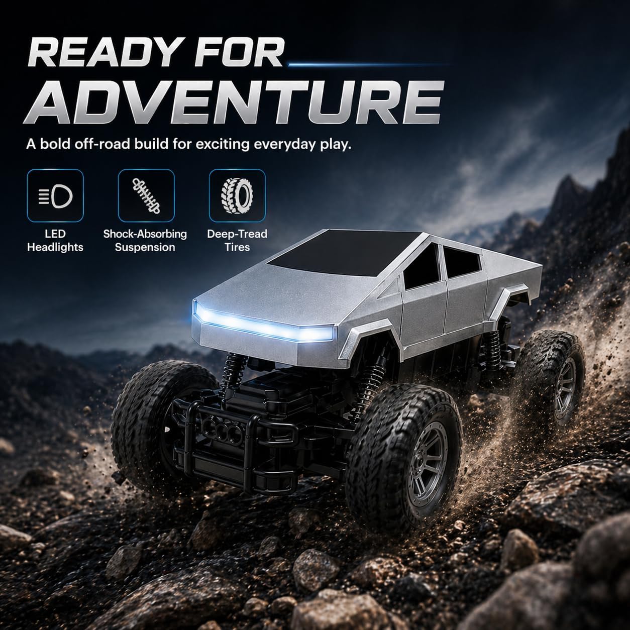 Радиоуправляемый грузовик 1:18 – обзор и цена Rc Hobby Tech Bali